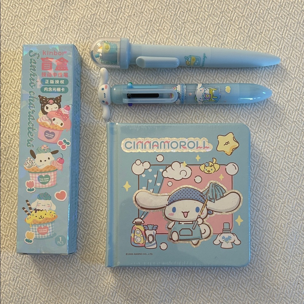 Stationery Set with Pens and Notebook